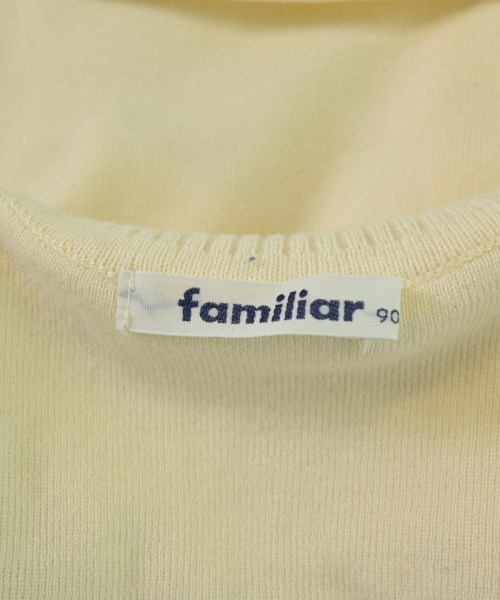 familiar（ファミリア）ニット 白 サイズ:90(24M) キッズ/2200690557046