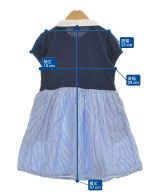 petit main（プティマイン）ワンピース（その他） 青 サイズ:110cm キッズ/2200639236186