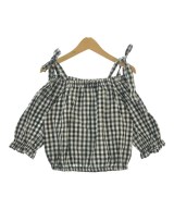 petit main（プティマイン）シャツ 黒 サイズ:130(9T-10T) キッズ/2200614611243