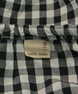 petit main（プティマイン）シャツ 黒 サイズ:130(9T-10T) キッズ/2200614611243