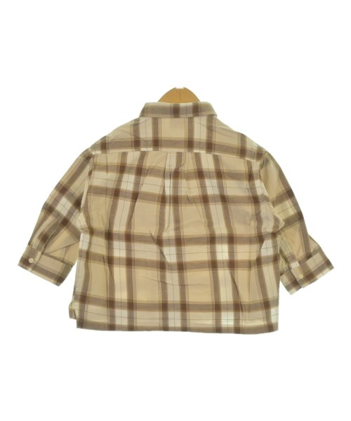 petit main（プティマイン）シャツ ベージュ サイズ:90(24M) キッズ/2200631328100
