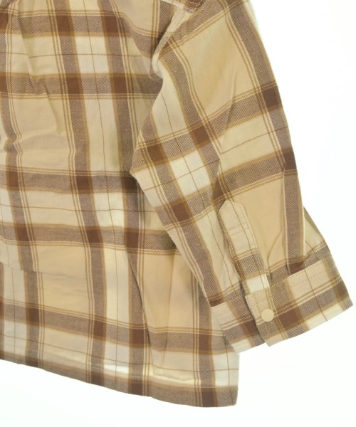 petit main（プティマイン）シャツ ベージュ サイズ:90(24M) キッズ/2200631328100