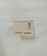petit main（プティマイン）シャツ 白 サイズ:120(7T-8T) キッズ/2200613506038