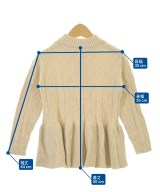 petit main（プティマイン）ニット ベージュ サイズ:L(130cm位) キッズ/2200673496010