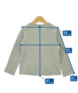 petit main（プティマイン）スウェット グレー サイズ:110(5T-6T) キッズ/2200673496072