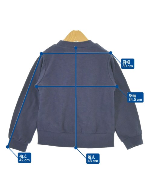 petit main（プティマイン）スウェット 紫 サイズ:110(5T-6T) キッズ/2200673496126