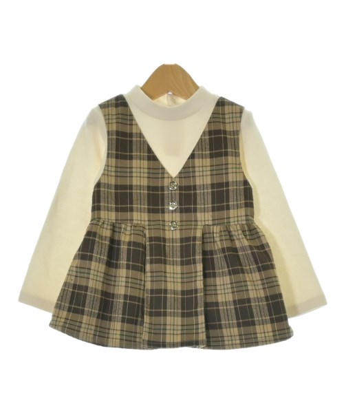 petit main(プティマイン)ワンピース（その他） 白 サイズ:110(5T-6T)/2200674732148