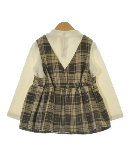 petit main（プティマイン）ワンピース（その他） 白 サイズ:110(5T-6T) キッズ/2200674732148