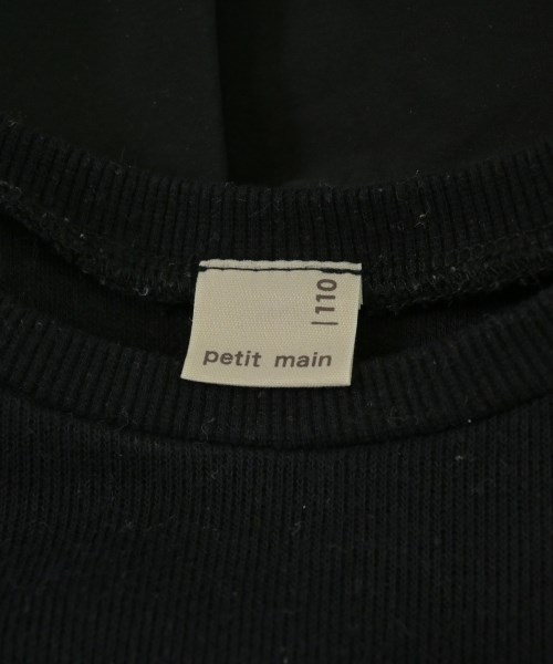 petit main（プティマイン）Tシャツ・カットソー 黒 サイズ:110(5T-6T) キッズ/2200674732186