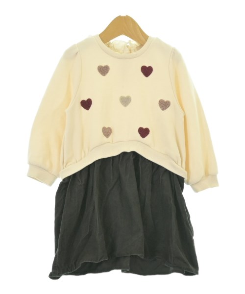 petit main(プティマイン)ワンピース（その他） ベージュ サイズ:100(3T-4T)/2200674732193