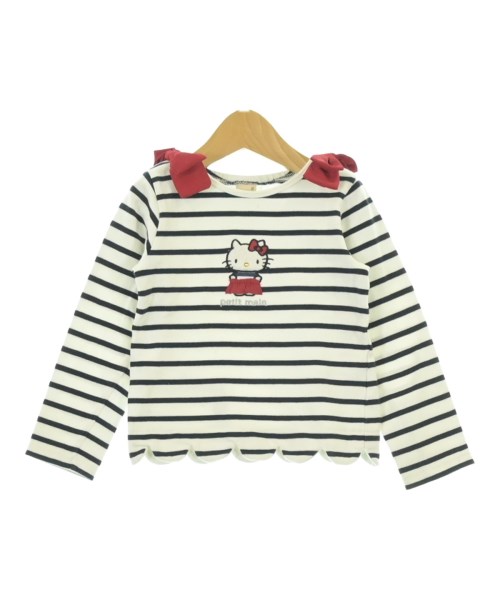 petit main(プティマイン)Tシャツ・カットソー 白 サイズ:110(5T-6T)/2200674732209