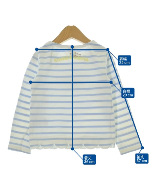 petit main（プティマイン）Tシャツ・カットソー 白 サイズ:110(5T-6T) キッズ/2200674732216