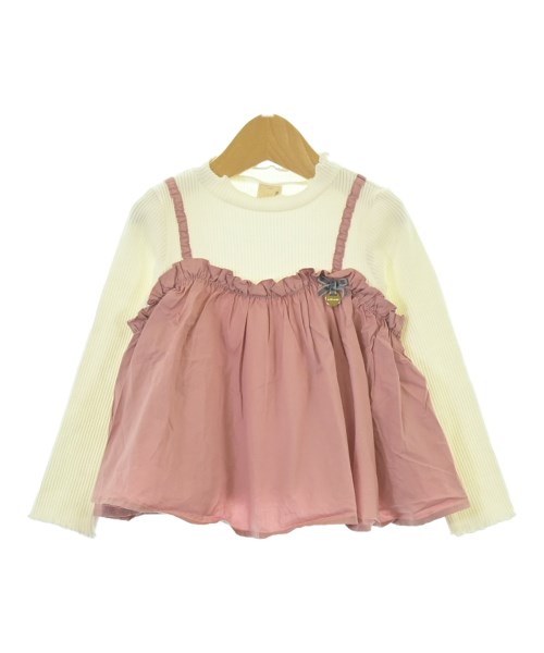 petit main(プティマイン)ワンピース（その他） 白 サイズ:110(5T-6T)/2200672167058