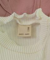 petit main（プティマイン）ワンピース（その他） 白 サイズ:110(5T-6T) キッズ/2200672167058