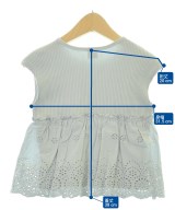 petit main（プティマイン）Tシャツ・カットソー 青 サイズ:110(5T-6T) キッズ/2200714300061
