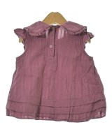 petit main（プティマイン）シャツ 紫 サイズ:110(5T-6T) キッズ/2200714300085