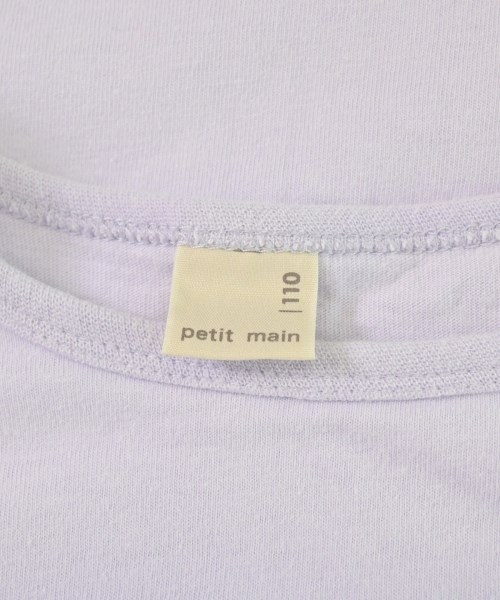petit main（プティマイン）Tシャツ・カットソー 紫 サイズ:110(5T-6T) キッズ/2200714300108