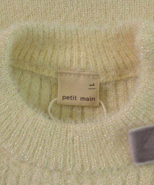 petit main（プティマイン）ワンピース（その他） 白 サイズ:L(130cm位) キッズ/2200636540163