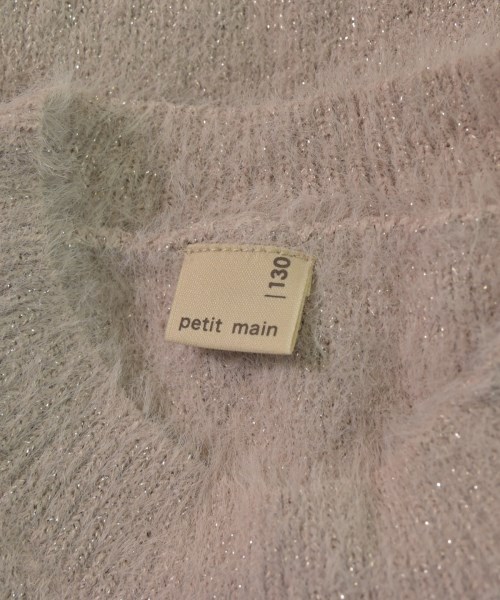 petit main（プティマイン）ニット ピンク サイズ:130(9T-10T) キッズ/2200640338046