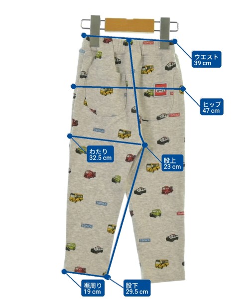 petit main（プティマイン）その他 グレー サイズ:90(24M) キッズ/2200640232207