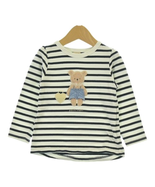 petit main(プティマイン)Tシャツ・カットソー 白 サイズ:100(3T-4T)/2200654092064