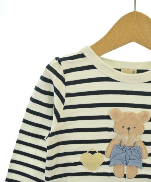 petit main（プティマイン）Tシャツ・カットソー 白 サイズ:100(3T-4T) キッズ/2200654092064