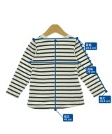 petit main（プティマイン）Tシャツ・カットソー 白 サイズ:100(3T-4T) キッズ/2200654092064