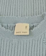 petit main（プティマイン）ニット 青 サイズ:90(24M) キッズ/2200705182041