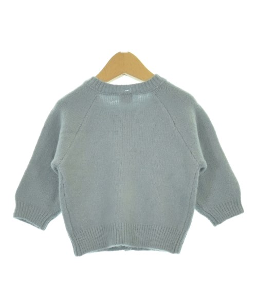 petit main（プティマイン）ニット 青 サイズ:S(80cm位) キッズ/2200699930130