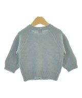 petit main（プティマイン）ニット 青 サイズ:S(80cm位) キッズ/2200699930130