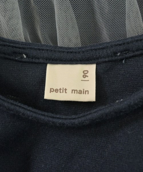 petit main（プティマイン）ワンピース（その他） 紺 サイズ:90/90(24M) キッズ/2200728574205