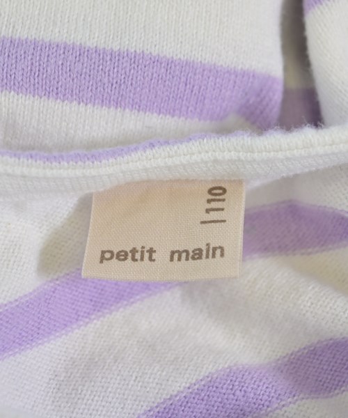 petit main（プティマイン）ワンピース（その他） 白 サイズ:110(5T-6T) キッズ/2200725019099