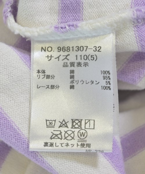 petit main（プティマイン）ワンピース（その他） 白 サイズ:110(5T-6T) キッズ/2200725019099