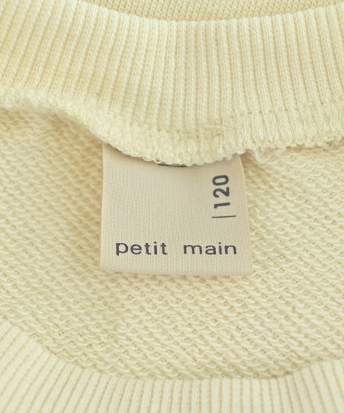 petit main（プティマイン）スウェット ベージュ サイズ:120(7T-8T) キッズ/2200677560212
