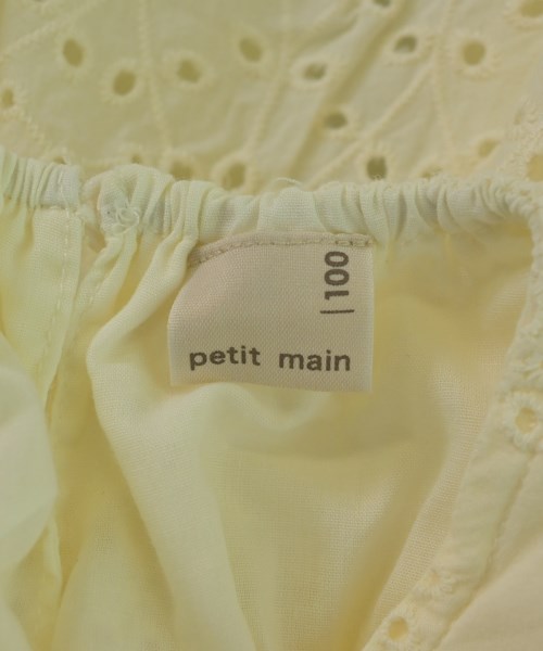 petit main（プティマイン）ワンピース（その他） 白 サイズ:100(3T-4T) キッズ/2200678142066