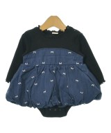 petit main（プティマイン）ワンピース（その他） 黒 サイズ:80(12M) キッズ/2200688468071
