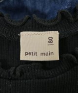 petit main（プティマイン）ワンピース（その他） 黒 サイズ:80(12M) キッズ/2200688468071