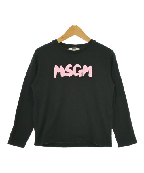 MSGM KIDS(エムエスジイエム　キッズ)Tシャツ・カットソー 黒 サイズ:110(5T-6T)/2200633543099