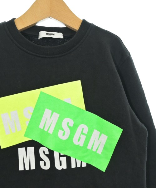 MSGM KIDS（エムエスジイエム　キッズ）スウェット 黒 サイズ:130(9T-10T) キッズ/2200630151020