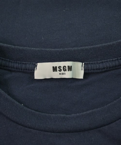 MSGM KIDS（エムエスジイエム　キッズ）Tシャツ・カットソー 紺 サイズ:150(13T-14T) キッズ/2200613890038
