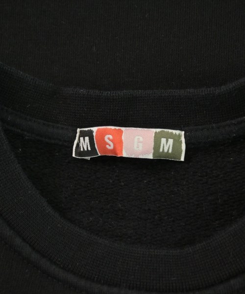MSGM KIDS（エムエスジイエム　キッズ）スウェット 黒 サイズ:150(13T-14T) キッズ/2200605140349
