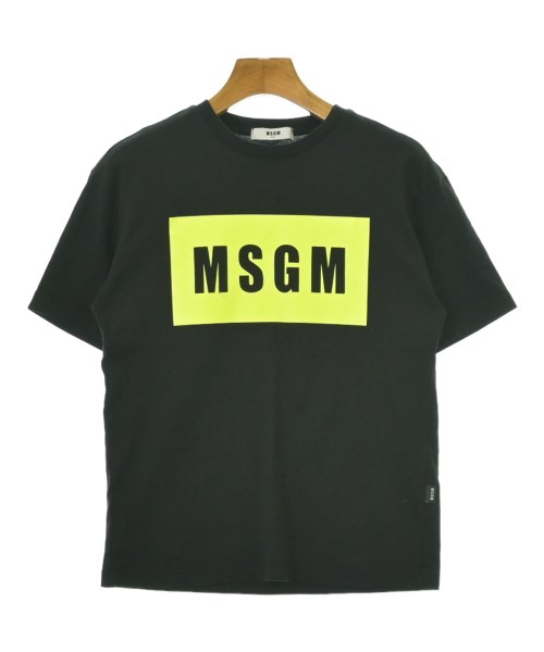 MSGM KIDS(エムエスジイエム　キッズ)Tシャツ・カットソー 黒 サイズ:130(9T-10T)/2200675344128