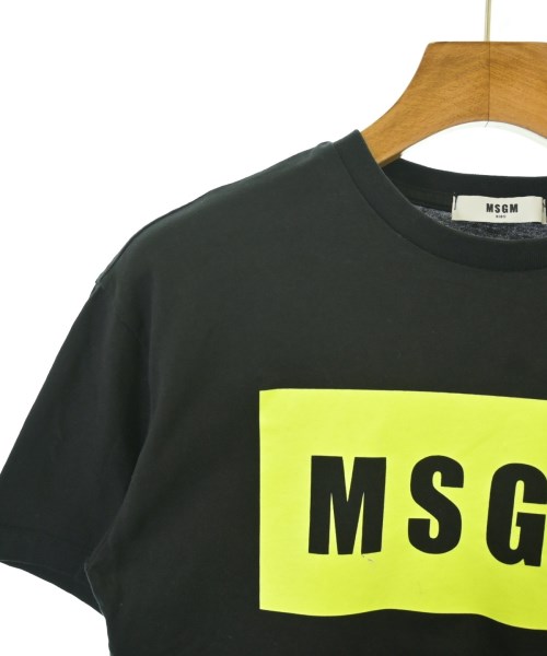 MSGM KIDS（エムエスジイエム　キッズ）Tシャツ・カットソー 黒 サイズ:130(9T-10T) キッズ/2200675344128