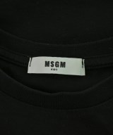 MSGM KIDS（エムエスジイエム　キッズ）Tシャツ・カットソー 黒 サイズ:130(9T-10T) キッズ/2200675344128