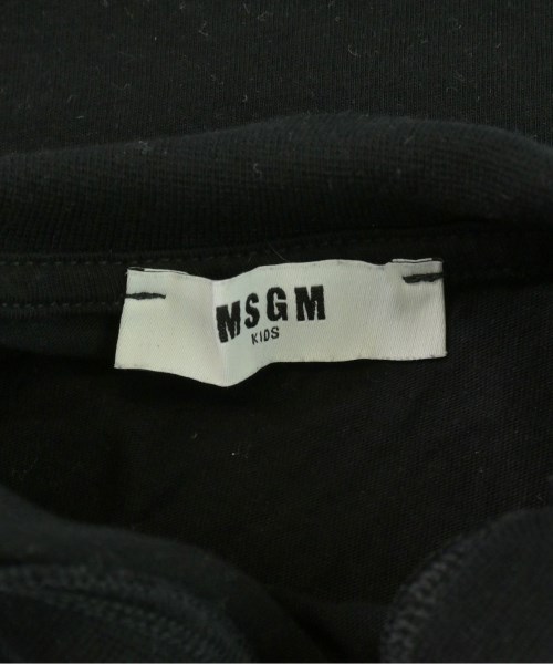 MSGM KIDS（エムエスジイエム　キッズ）Tシャツ・カットソー 黒 サイズ:110(5T-6T) キッズ/2200688108311