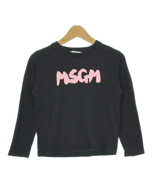 MSGM KIDS(エムエスジイエム　キッズ)Tシャツ・カットソー 黒 サイズ:100(3T-4T)/2200688108328