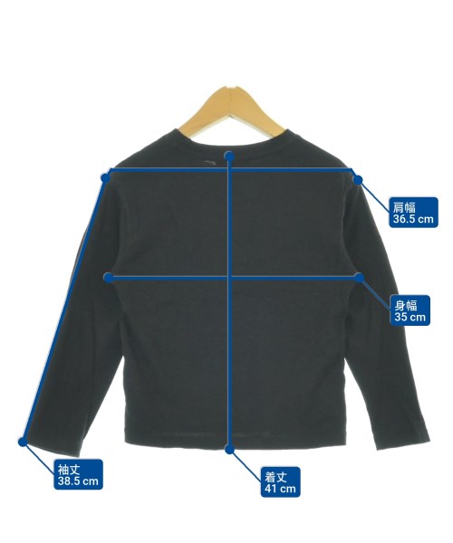 MSGM KIDS（エムエスジイエム　キッズ）Tシャツ・カットソー 黒 サイズ:100(3T-4T) キッズ/2200688108328