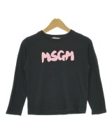 MSGM KIDS（エムエスジイエム　キッズ）Tシャツ・カットソー 黒 サイズ:100(3T-4T) キッズ/2200688108328