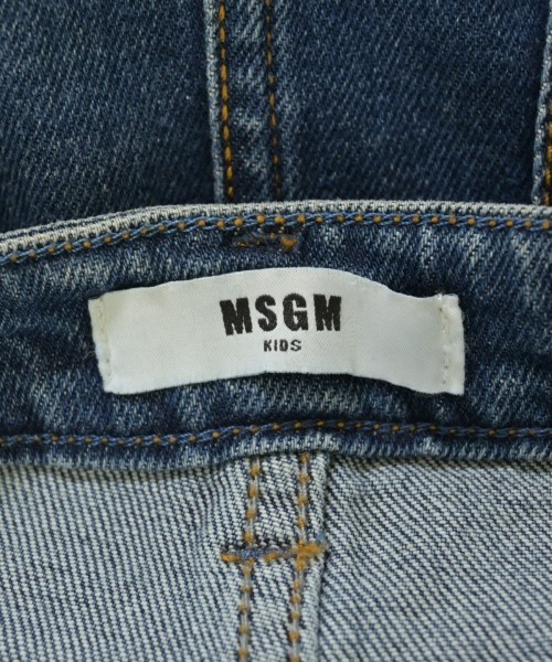 MSGM KIDS（エムエスジイエム　キッズ）スカート（その他） 青 サイズ:150(13T-14T) キッズ/2200694377039