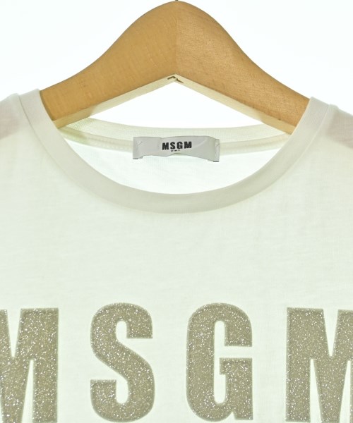 MSGM KIDS（エムエスジイエム　キッズ）Tシャツ・カットソー 白 サイズ:140(11T-12T) キッズ/2200709738220